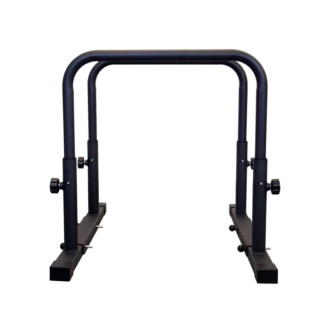 Adjustable single and double bar training physical